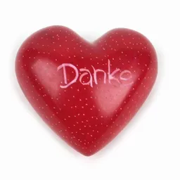 El Puente El Puente Deko-Herz "Danke" | Fair Trade & Handmade aus Kenia – Produktbild 1 von 1