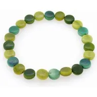 Mekhada Mekhada Tagua Armband DULCES, Grün, – Produktbild 1 von 1