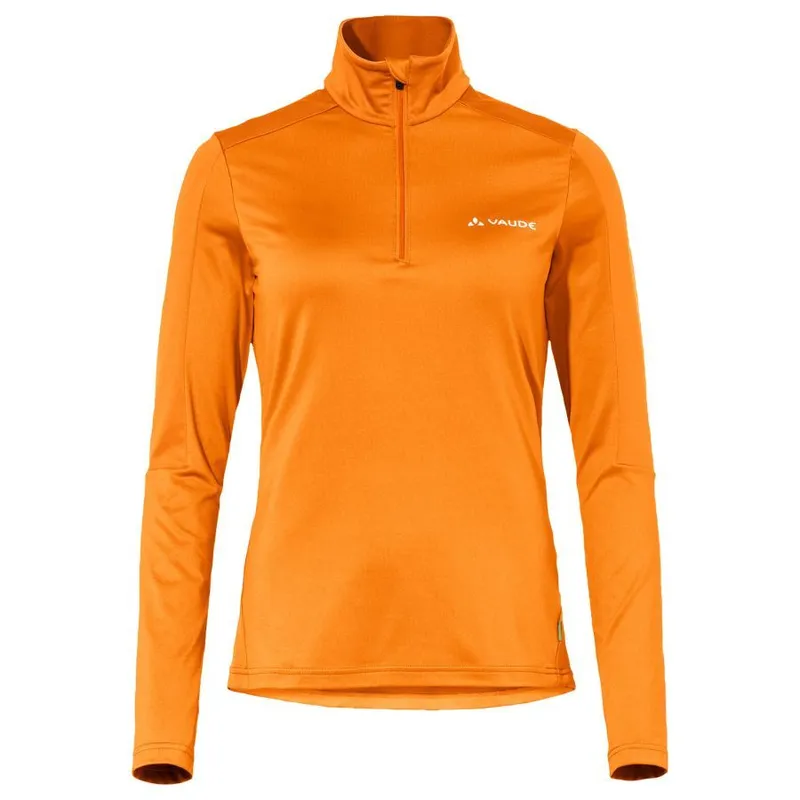 Vaude Damen Half-Zip Fleece-Pullover VAUDE Livigno II, Orange, – Produktbild 2 von 2