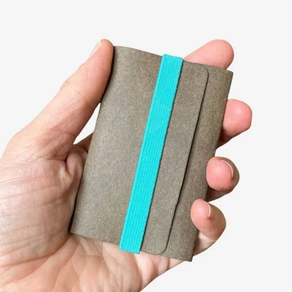 ANDERS & KOMISCH ANDERS & KOMISCH Veganes Kreditkartenetui - Cardholder mit Münzfach - TINY Braun, Mint, – Produktbild 4 von 4