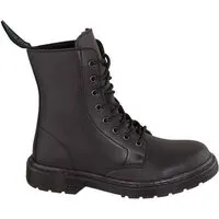 Shoezuu Vegan Shoezuu Vegan Shoezuu 8 Eye Winter Boots black monochrome – Produktbild 1 von 1