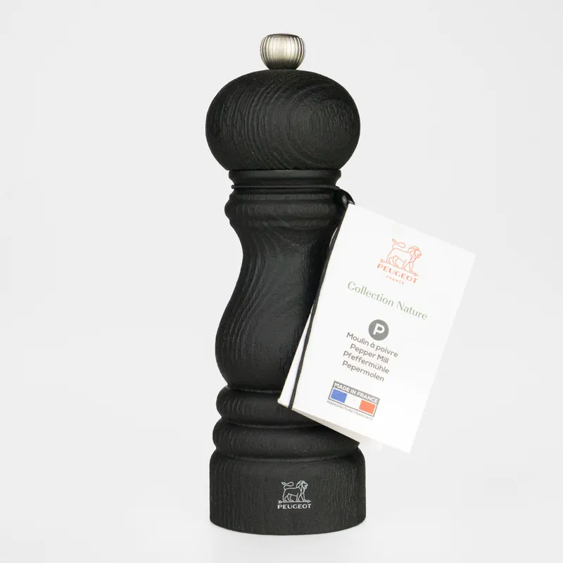 Gewürzmühle Rosenheim Pfeffermühle ‚Paris‘, Natur Serie, schwarz 18cm – Produktbild 1 von 1