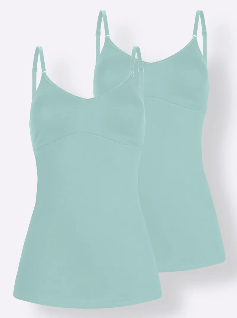wäschepur BH-Hemd mint, Mint, – Produktbild 1 von 3