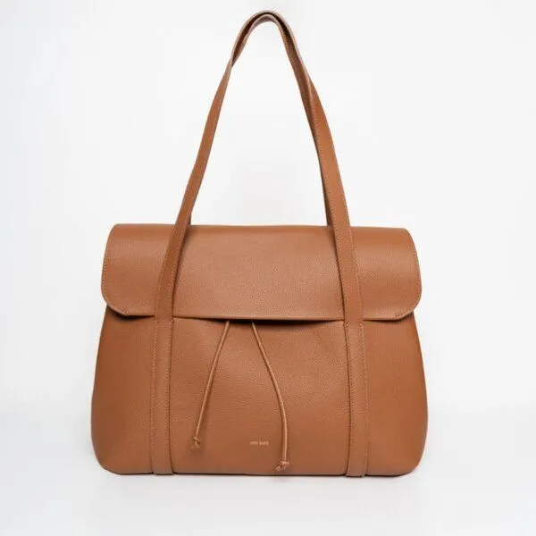 ann kurz ann kurz The Greatest Shopper – Shopper aus Leder, Grain leather brown, – Produktbild 1 von 4