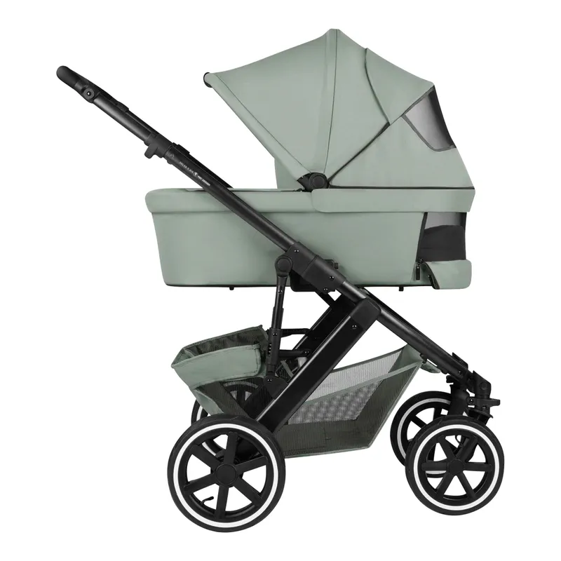 ABC Design ABC Design Kombikinderwagen Salsa 5 Air inkl. Wickeltasche, Moskitonetz und Regenschutz gruen, Gruen, – Produktbild 4 von 5