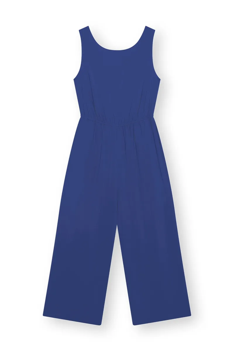 Lovjoi LOVJOI Damen vegan Jumpsuit Staine Ocean, Dunkelblau, – Produktbild 1 von 2