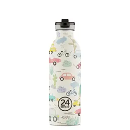 24bottles 24bottles 0,5l Kids Edelstahl Trinkflasche mit Sportverschluss – Produktbild 1 von 1