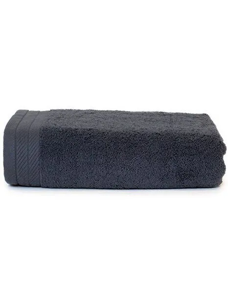 The One Towelling® The One Towelling® Badetuch Saunatuch Schwimmbadtuch schweres Frottee 70 x 140cm Organic Cotton 550gr/m², Anthrazit, – Produktbild 1 von 1