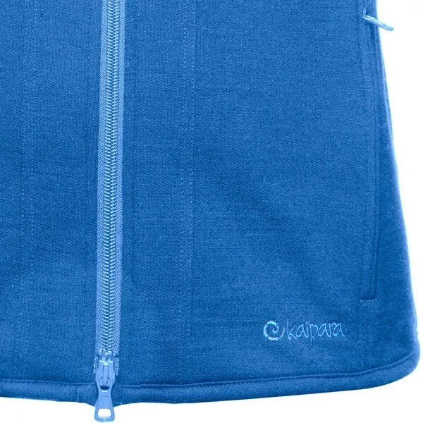 Kaipara - Merino Sportswear Kaipara - Merino Sportswear Merino Hoody Sweat Jacke 270 Damen, Royal, – Produktbild 3 von 3