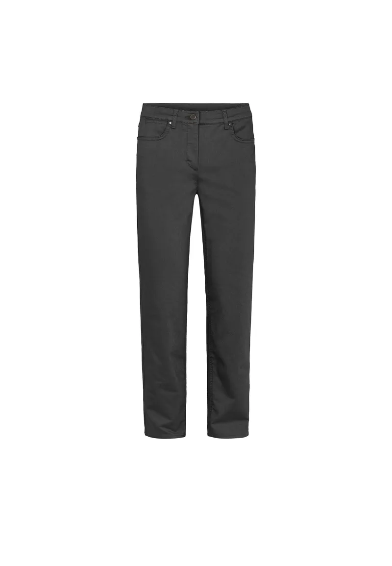 LAURIE LAURIE Damen vegan Hose Charlotte Regular Sl Schwarz, Schwarz, – Produktbild 1 von 1