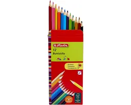 Herlitz Herlitz Buntstift, (12-tlg), mit bruchsicherer Mine – Produktbild 1 von 1