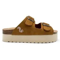 thies thies Damen vegan Sandalen Plateau Cognac – Produktbild 1 von 1