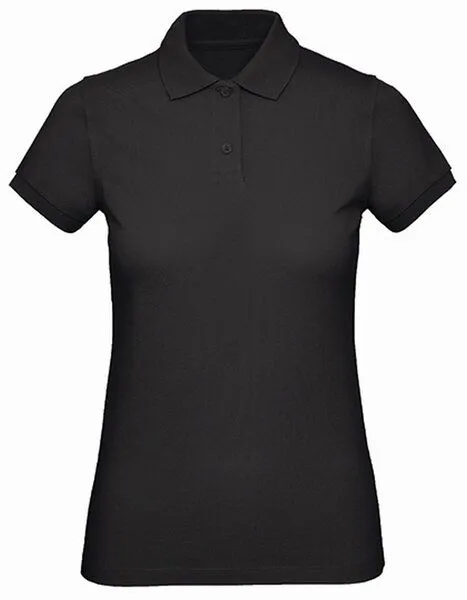 B&C Collection B&C Collection Inspire Polo-Shirt Damen, Schwarz, – Produktbild 1 von 3