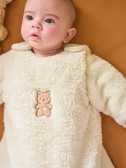 Vertbaudet Baby Winterschlafsack KLEINER BÄR mit abnehmbaren Ärmeln – Produktbild 1 von 1