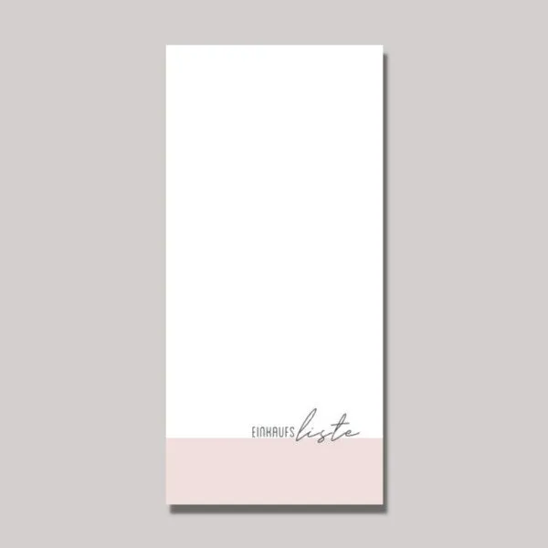 Fines Papeterie Fines Papeterie Einkaufsblock Lookbook im Din lang Format – Produktbild 1 von 2