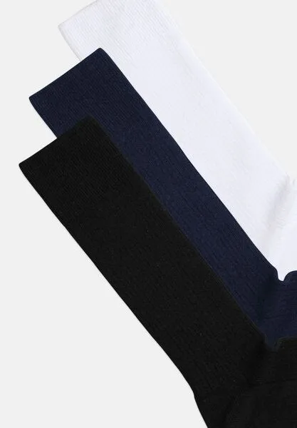 DillySocks DillySocks Socken „Premium Ribbed Collection“, Black - navy - white, – Produktbild 2 von 4