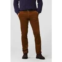 Meyer MEYER Superstretch Premium Cord Chino, Beige (cognac), – Produktbild 2 von 5