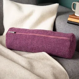 nahtur-design nahtur-design Nackenrolle aus Flauschloden mit Naturfüllung – Produktbild 1 von 1