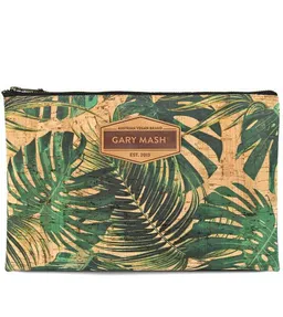Gary Mash GARY MASH Kork Clutch Handtasche mit Palmenmuster – Produktbild 1 von 1