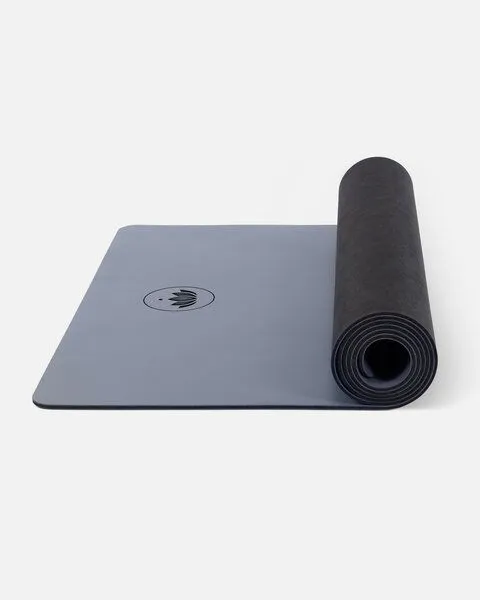 Lotuscrafts Lotuscrafts Yogamatte PURE - extrem rutschfeste PU-Oberfläche, Indigo dust, – Produktbild 3 von 4