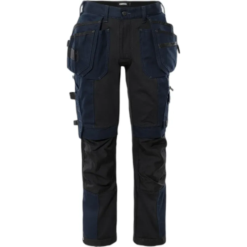Fristads Stretch-Arbeitshose Fristads Outdoor 2530 GCYD, Blau, – Produktbild 2 von 2