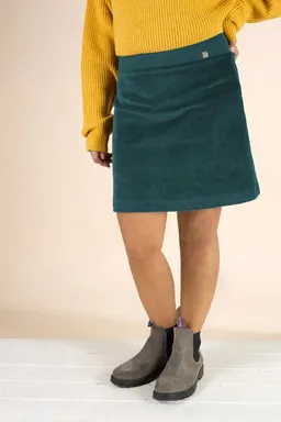 La Gitana La Gitana Kurzer Cordrock A-Linie Bio-Baumwolle „Emmi – Produktbild 1 von 1