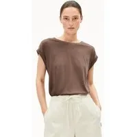 ARMEDANGELS ARMEDANGELS JILAANA Damen T-Shirt aus TENCEL Lyocell Mix, Toasty tan, – Produktbild 1 von 1