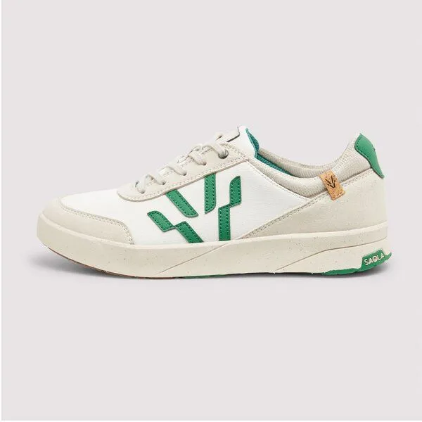 SAOLA SAOLA Cali W vegan sneaker mit Easy Slip In, White forest, – Produktbild 3 von 4