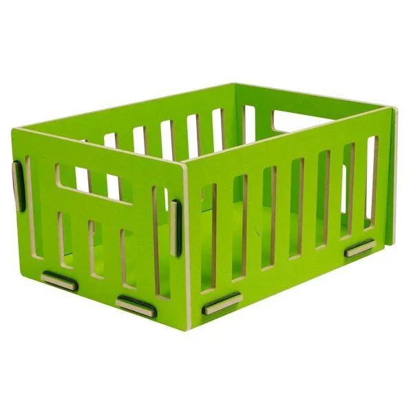 WERKHAUS WERKHAUS Aufbewahrungskorb | stapelbar, Grasgrün, – Produktbild 1 von 4