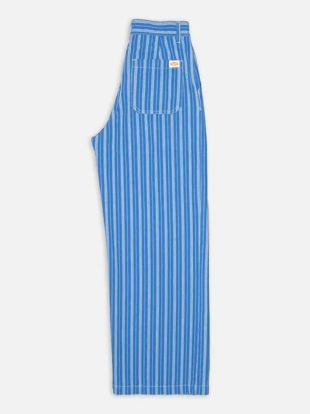 Nudie Jeans Nudie Jeans Damen Pants - Gullan - aus Bio-Baumwolle, Striped (blau), – Produktbild 2 von 4