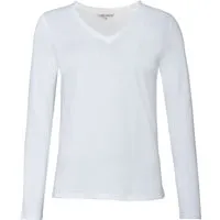 Living Crafts LIVING CRAFTS - Damen Langarm-Shirt - Weiß (100% Bio-Baumwolle), Nachhaltige Mode, Bio Bekleidung – Produktbild 1 von 1