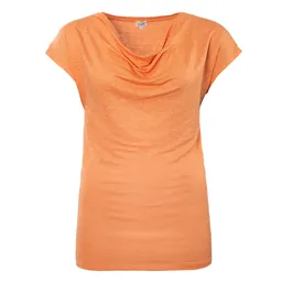 Living Crafts LIVING CRAFTS - Damen T-Shirt - Orange (100% Leinen), Nachhaltige Mode, Bio Bekleidung – Produktbild 1 von 1