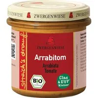 Zwergenwiese Zwergenwiese streich's drauf Arrabitom "Arrabiata und Tomate", vegan, 135 g – Produktbild 1 von 1