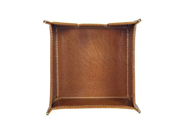 Alpenleder Alpenleder Notizzettelspender PACKERL, Cognac, – Produktbild 3 von 4