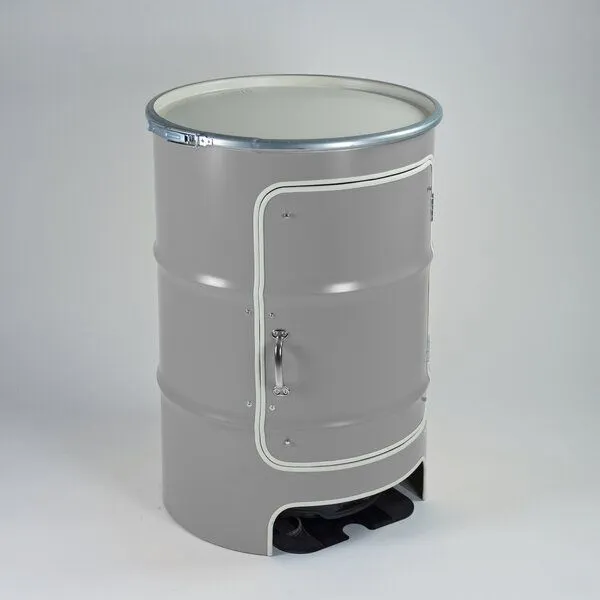 Lockengelöt Lockengelöt RoboHaus - Behausung für Staub- und Wischroboter, Grau (pulverbeschichtet), – Produktbild 1 von 2
