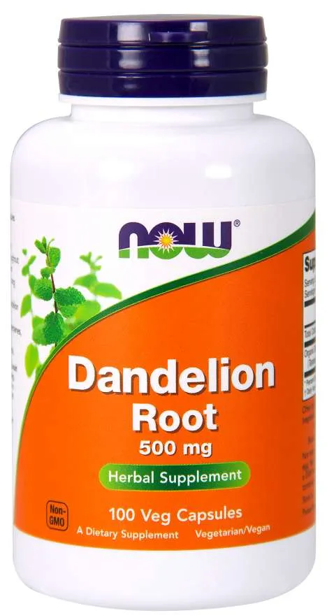 Now Foods Now Foods Löwenzahnwurzel 500 mg 100 Kapseln – Produktbild 1 von 1