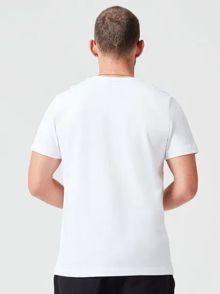 COREBASE COREBASE T-Shirt aus 100 % Bio-Baumwolle, 300 g/m², Weiss, – Produktbild 2 von 7