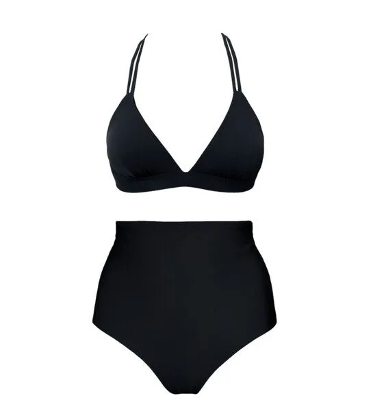 Anekdot Anekdot Bikini Set Core Top + Core High Slip, Schwarz, – Produktbild 1 von 3