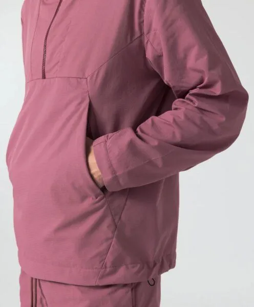 Unfeigned Unfeigned Leichte Jacke Technical Hoodie, Grape (rot), – Produktbild 1 von 4