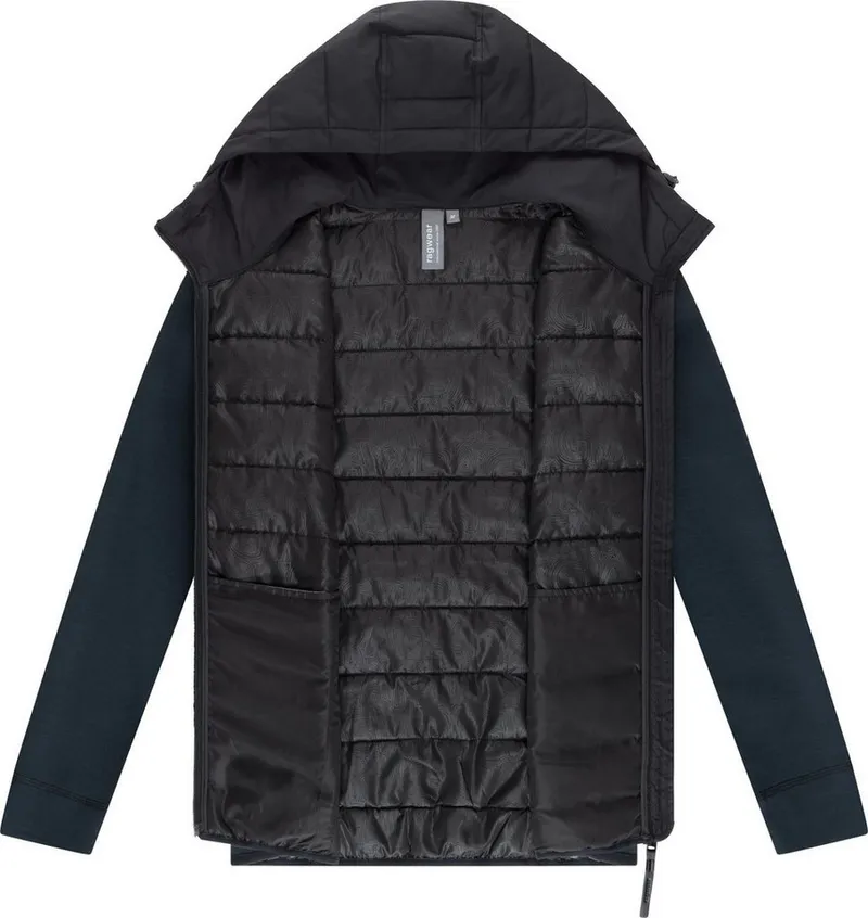 ragwear ragwear Steppjacke Rendy Tech YOUMODO Gesteppte Herren Outdoorjacke mit weichen Ärmeln, Schwarz, – Produktbild 1 von 4