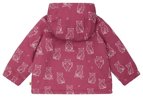 loud + proud loud + proud Babys & Kinder Wasserabweisende Jacke mit Teddyfutter, GOTS-zertifiziert, Rouge(pink), – Produktbild 2 von 4