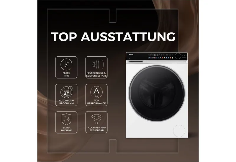 Haier Haier HW90-B14667TU1, Weiß, – Produktbild 5 von 7