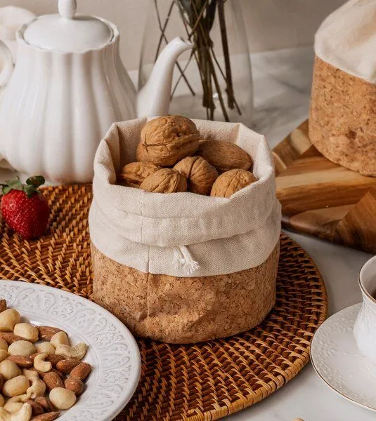 nuts innovations nuts innovations Brotkorb, Früchtekorb mit Kordel – Produktbild 4 von 4