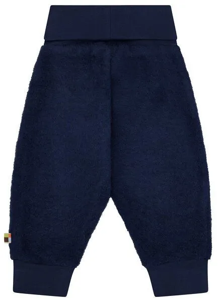 loud + proud loud + proud Babys & Kinder Wollfleece-Hose, GOTS-zertifiziert, Ultramarine(blau), – Produktbild 4 von 6