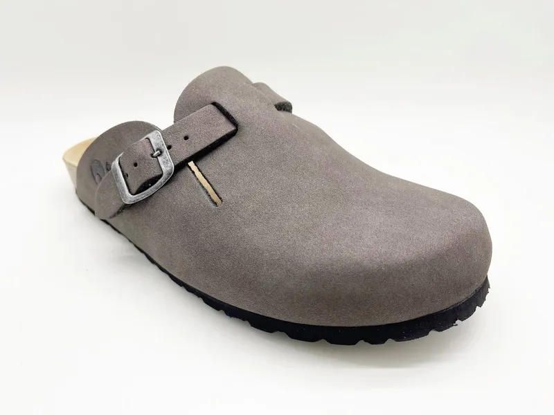 thies thies 1856 Eco Bio Clog Vegan Clog, Grau, – Produktbild 1 von 3