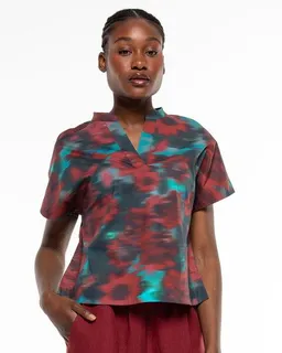 Alma & Lovis Alma & Lovis Florale Print-Bluse aus Organic Cotton | Popeline Print Blouse – Produktbild 1 von 1