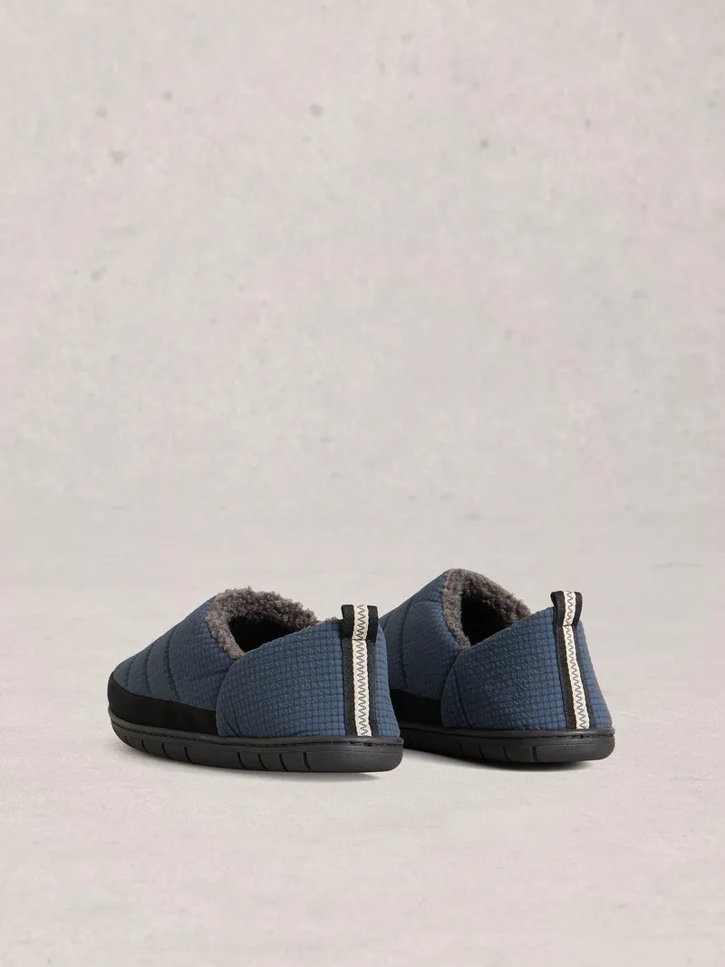White Stuff Puffer Hausschuhe - 43, Dunkelmarine, – Produktbild 4 von 4