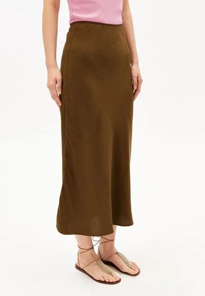 ARMEDANGELS ARMEDANGELS LENOVAA Damen Leinen-Mix, Dried palm, – Produktbild 1 von 4