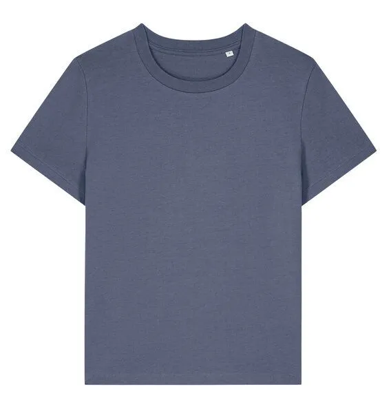 Greenspired Greenspired Nachhaltiges Medium Fit Damen T-Shirt 180 g/m² XS - 3 XL, Blaugrau, – Produktbild 1 von 1