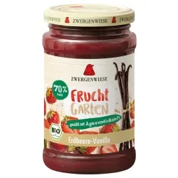 Zwergenwiese Erdbeere-Vanille-Fruchtaufstrich Fruchtgarten – Produktbild 1 von 1